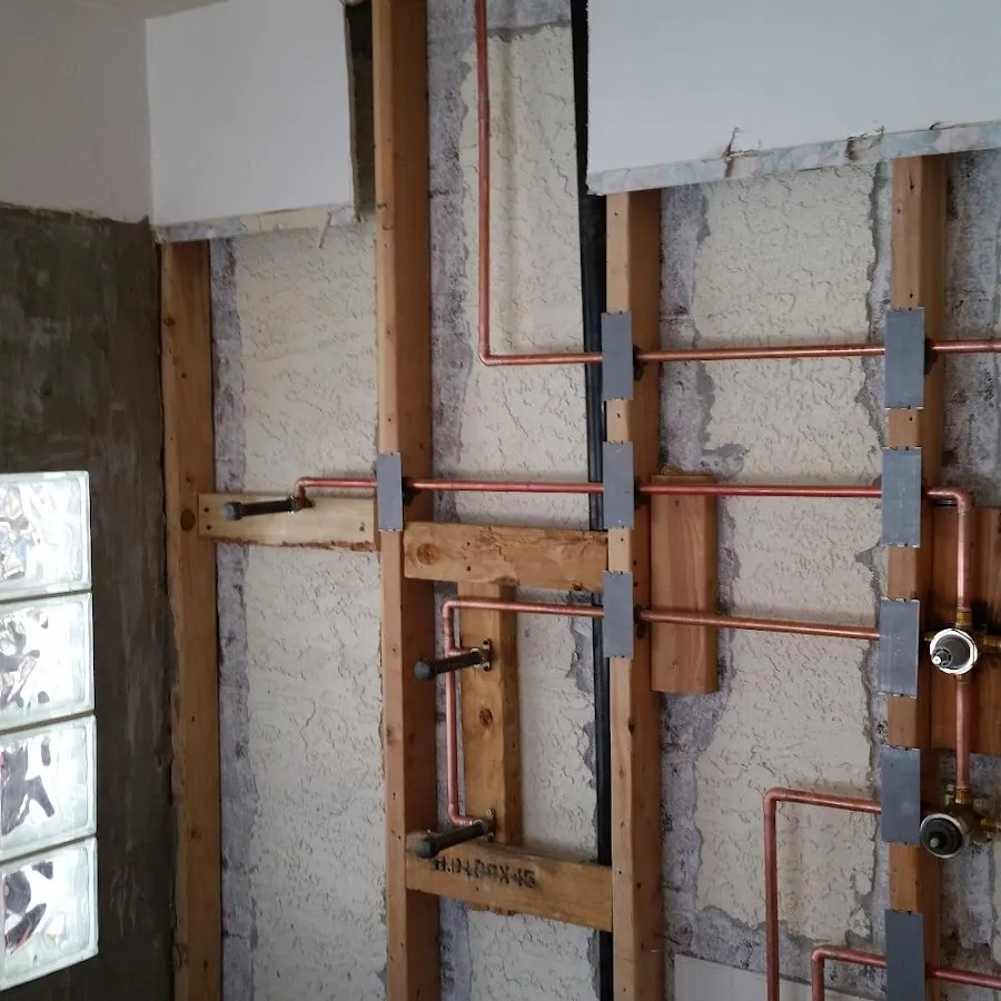 Copper pipe installation for Burst Pipe Repair in King
